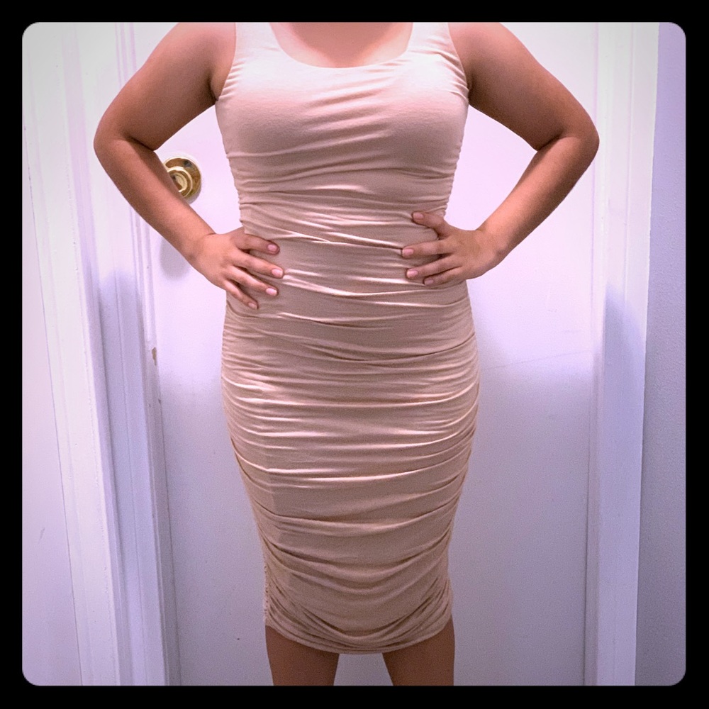 Beige Dress